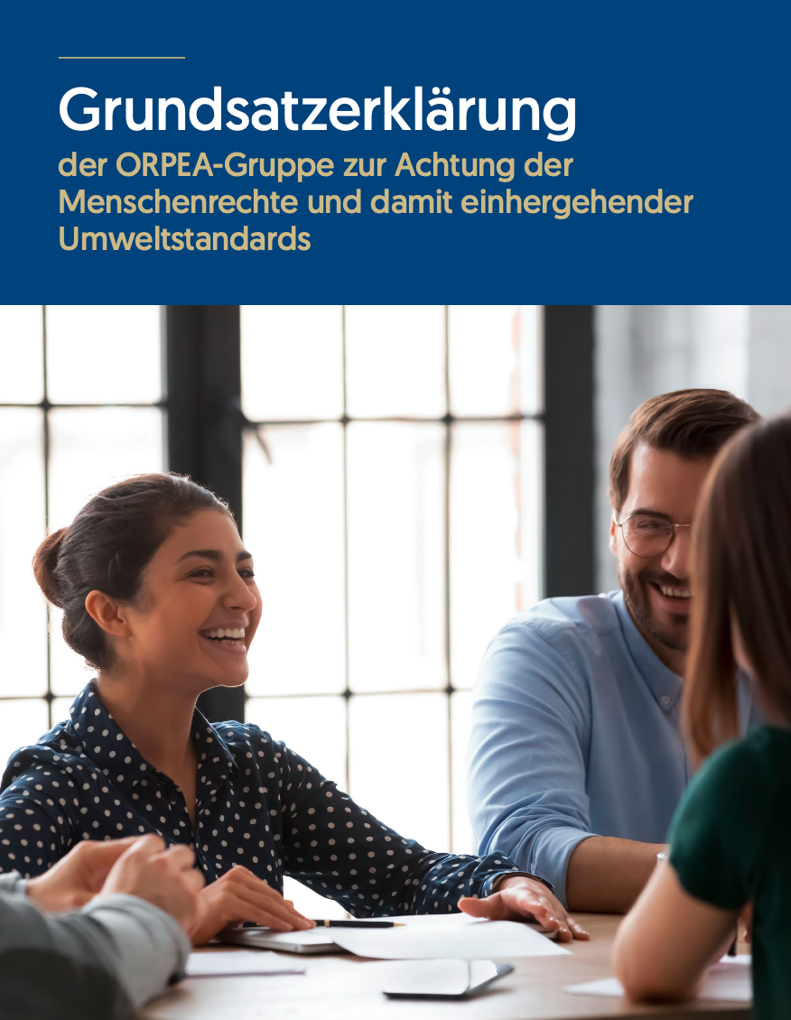 ORPEA Gruppe LkSG Grundsatzerklärung